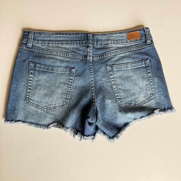 O’NEILL Womens Cody Denim Distressed Shorts Size 29 Blue Grass Wash - Picture 5 of 10